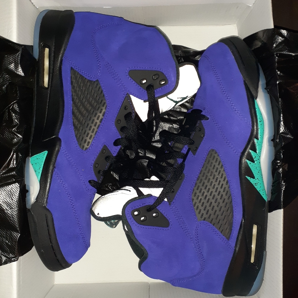 Nike Air Jordan 5 Alternate Grape Sz 12 WORN ONCE!